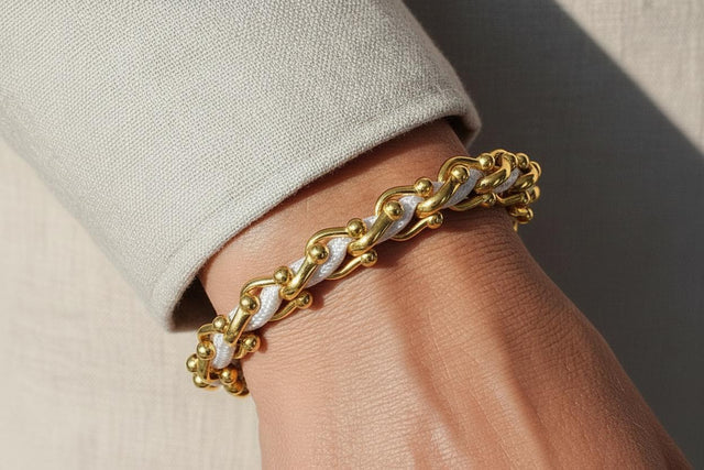OCEAN MAXI Designer Bracelet / Necklace White