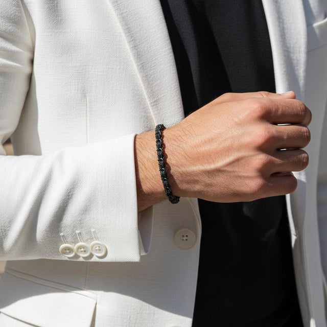 OCEAN MINI Designer Bracelet / Necklace Black