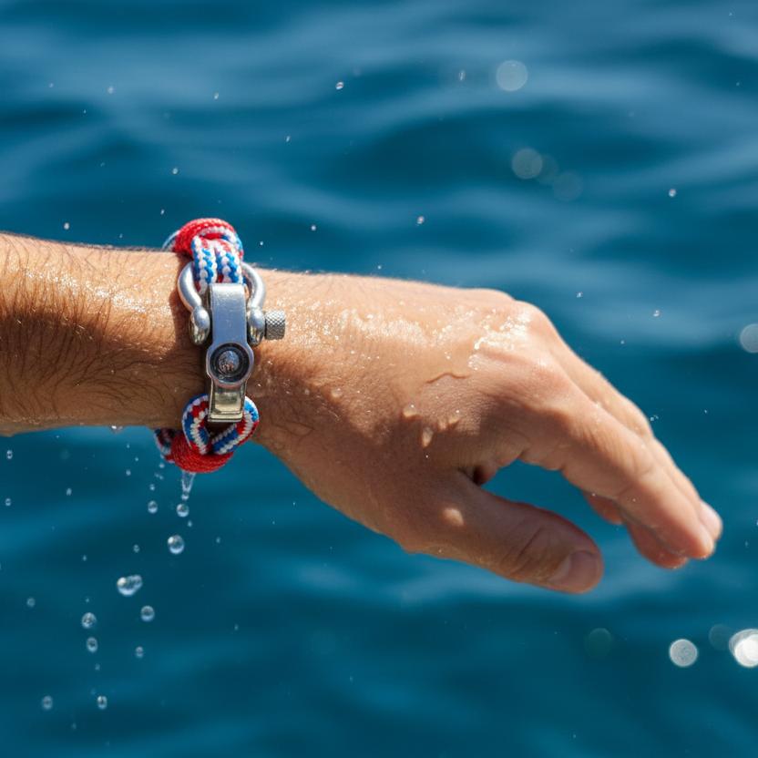 SEAMAN Compass Bracelet Croatian Mix