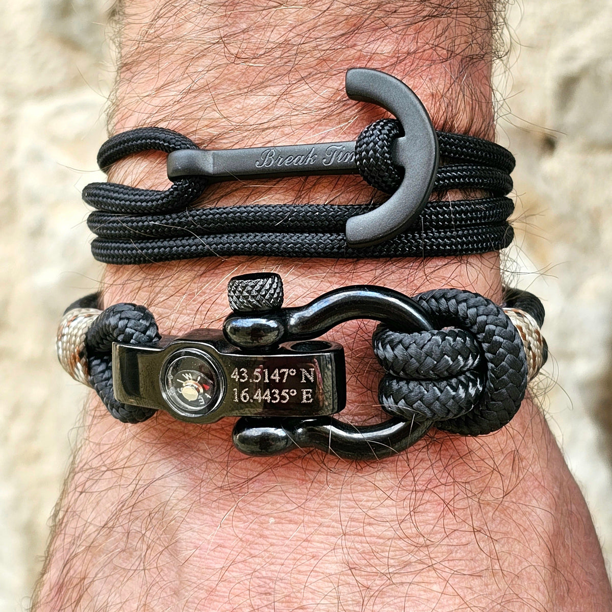men's handmade nautical bracelet Break Time Croatia