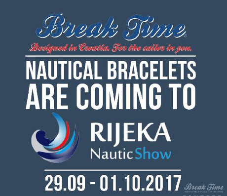 The Break Time nautical bracelets are coming to Rijeka!