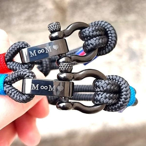 Custom Monogram Bracelet-personalized 1/2 