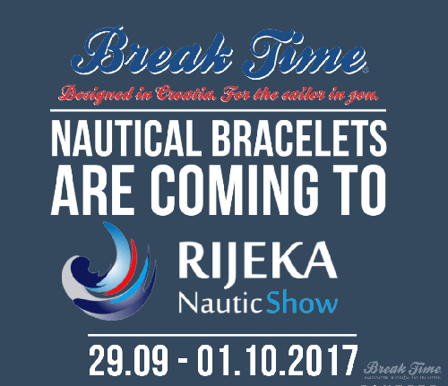 The Break Time nautical bracelets are coming to Rijeka!