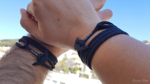 The new all black waterproof anchor bracelet is here!