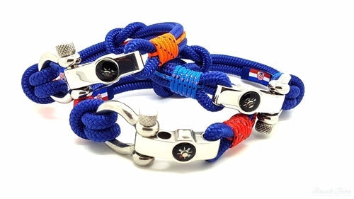 The new DUBROVNIK Collection of nautical bracelets with decorative compass