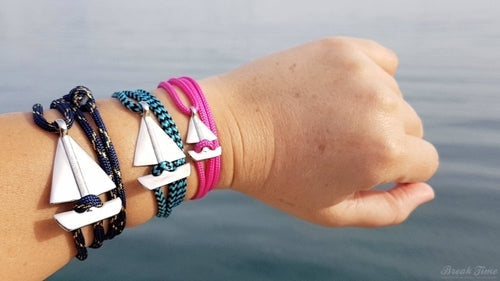 The SAILOR Collection of Boat-shaped Wrap Bracelets - Launching on March 1st! Exclusive Break Time Design!