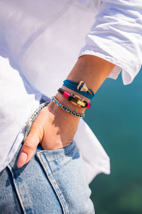 Break Time nautical bracelets for women handmade in Croatia