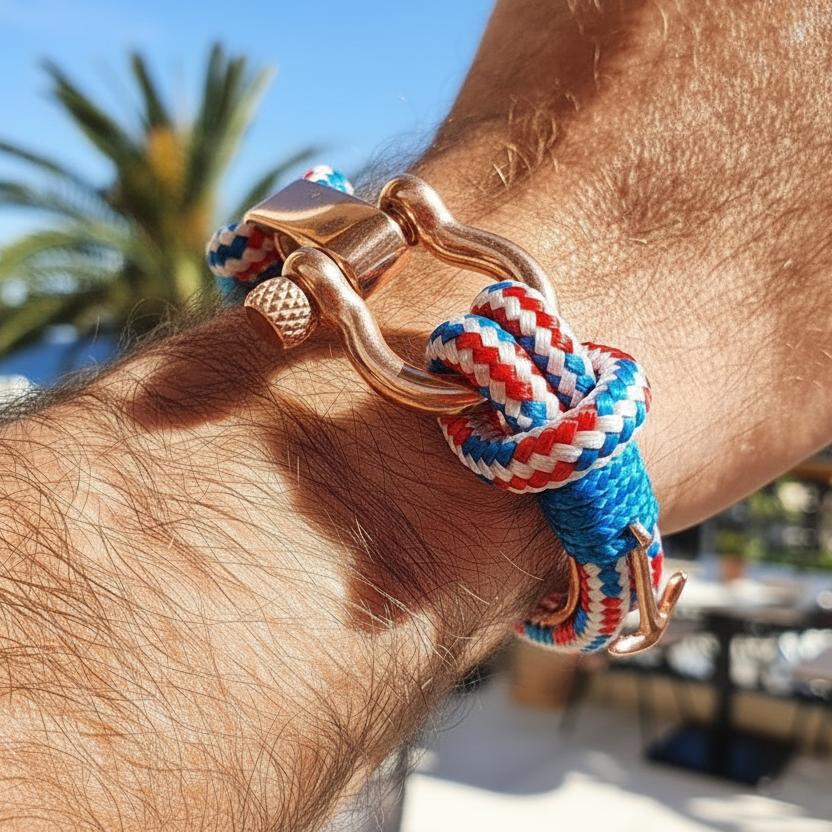 ADRIATICA Shackle & Anchor Bracelet Croatian Mix - Break Time Croatia