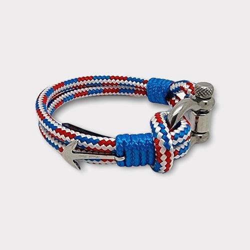 ADRIATICA Shackle & Anchor Bracelet Croatian Mix