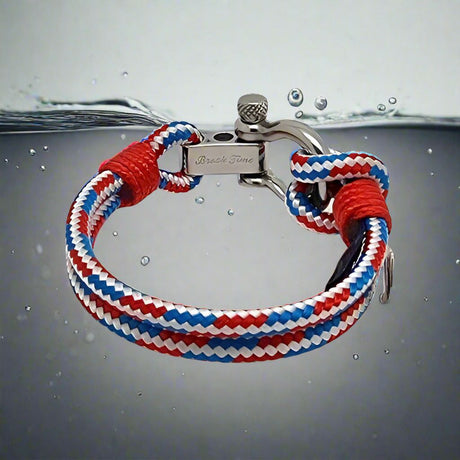 ADRIATICA Shackle & Anchor Bracelet Croatian Mix