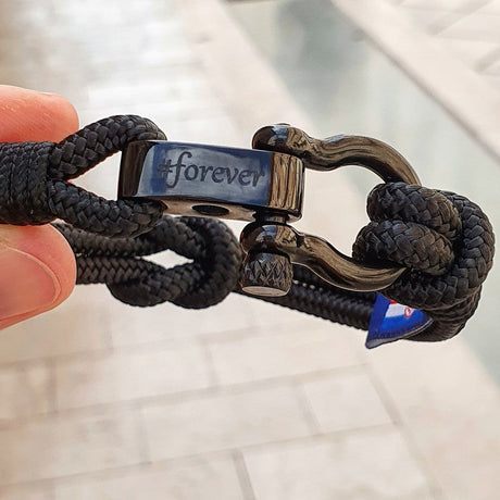 CAPTAIN 4mm Nautical Clasp Bracelet