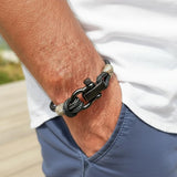 CAPTAIN 4mm Nautical Clasp Bracelet - Camo