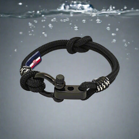CAPTAIN 4mm Nautical Clasp Bracelet - Military
