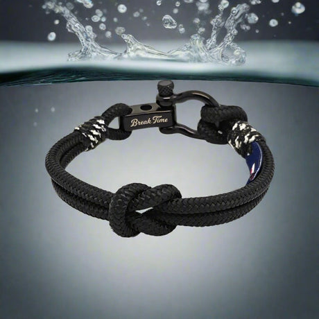 CAPTAIN 4mm Nautical Clasp Bracelet - Military