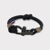 CAPTAIN Black Shackle Bracelet - Camo