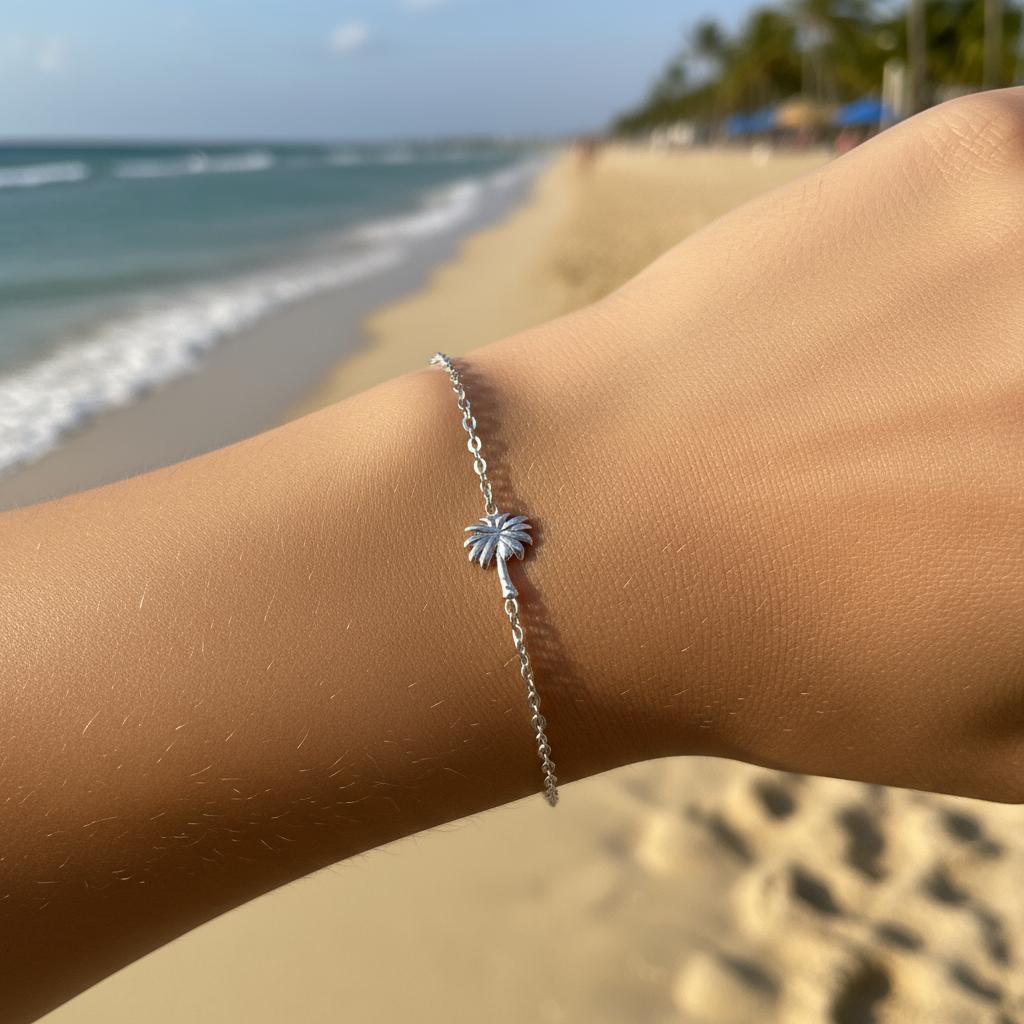 CHARMED MINI bracelet palm tree – Break Time