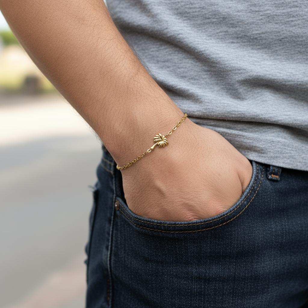 CHARMED MINI bracelet palm tree – Break Time