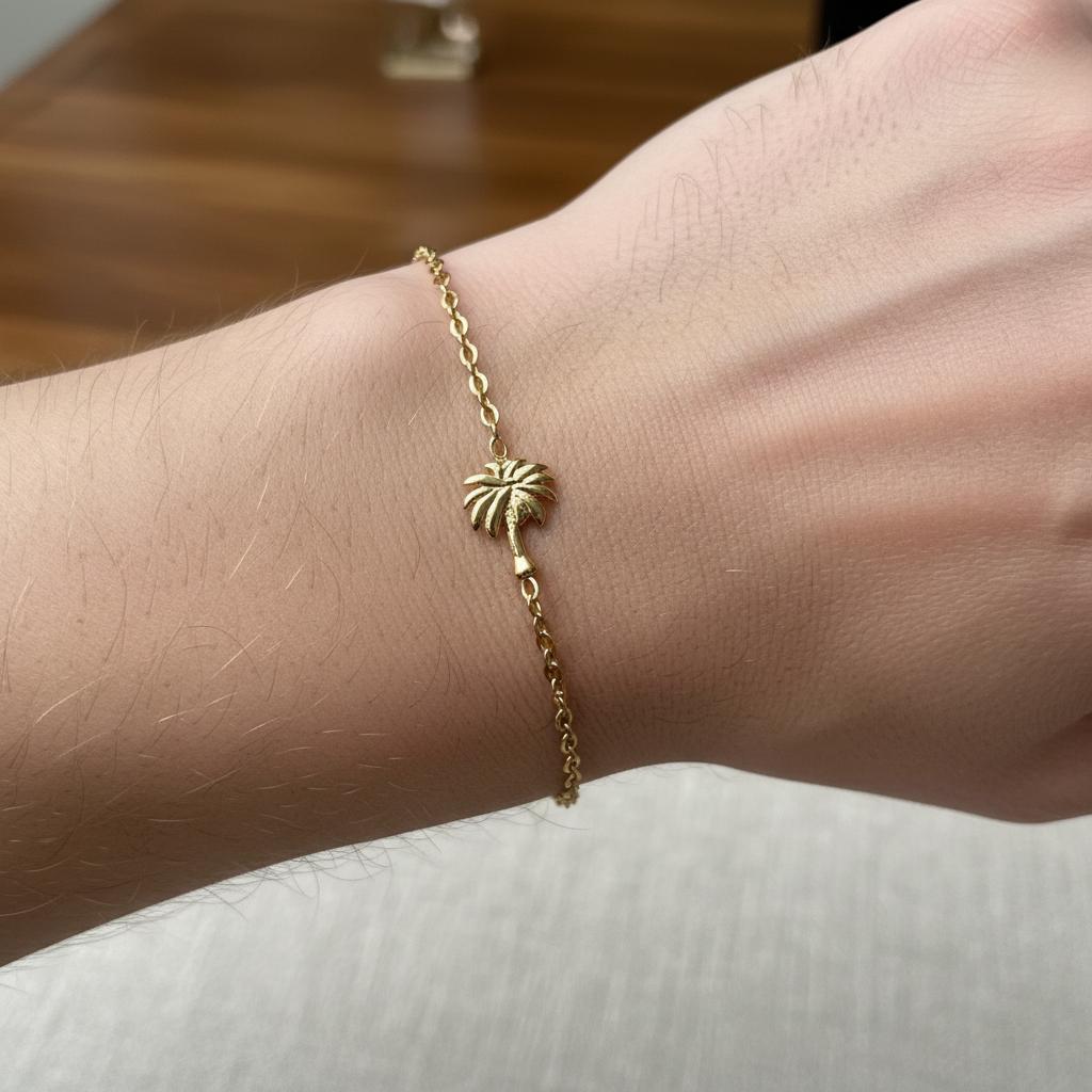 CHARMED MINI bracelet palm tree – Break Time