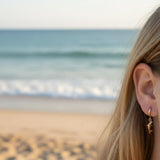 CHARMED MINI huggie earrings dolphin