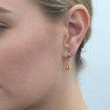 CHARMED MINI huggie earrings sailing boat