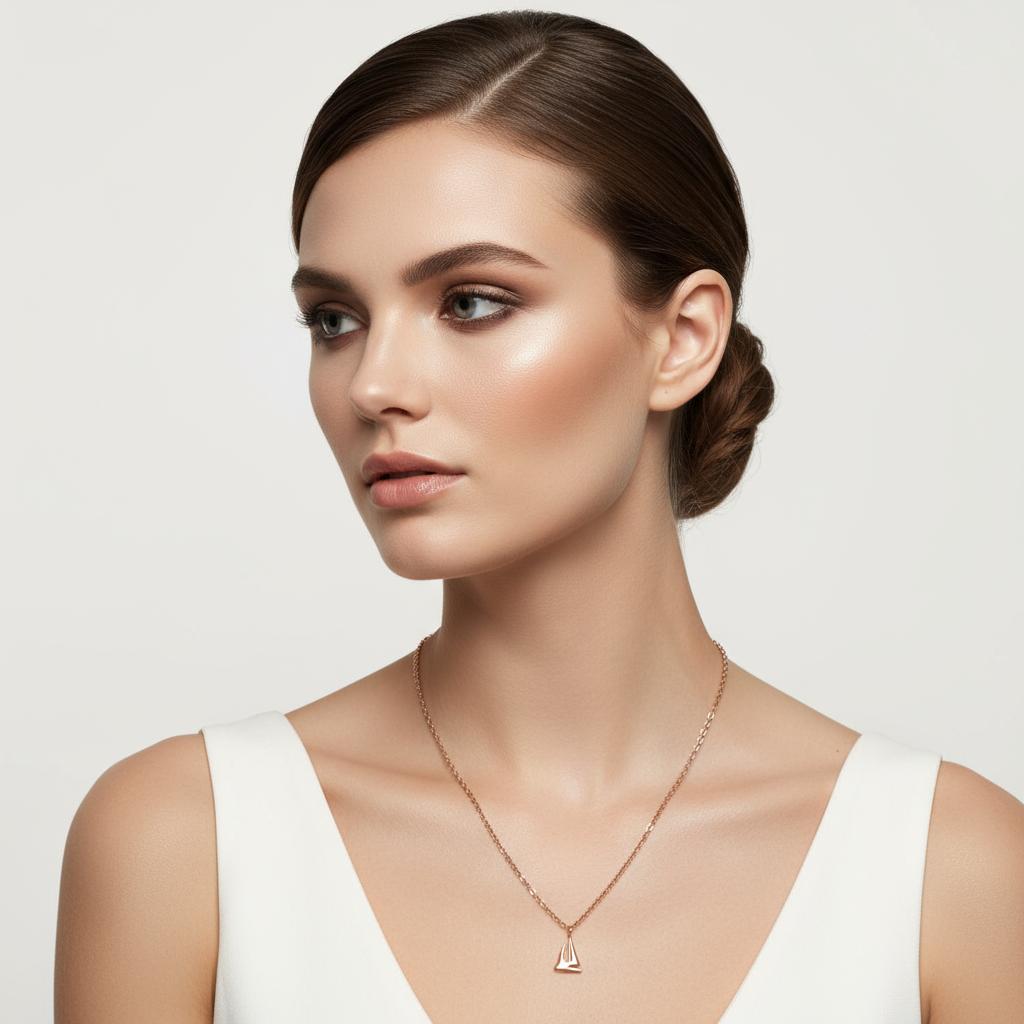 CHARMED MINI necklace sailing yacht pendant
