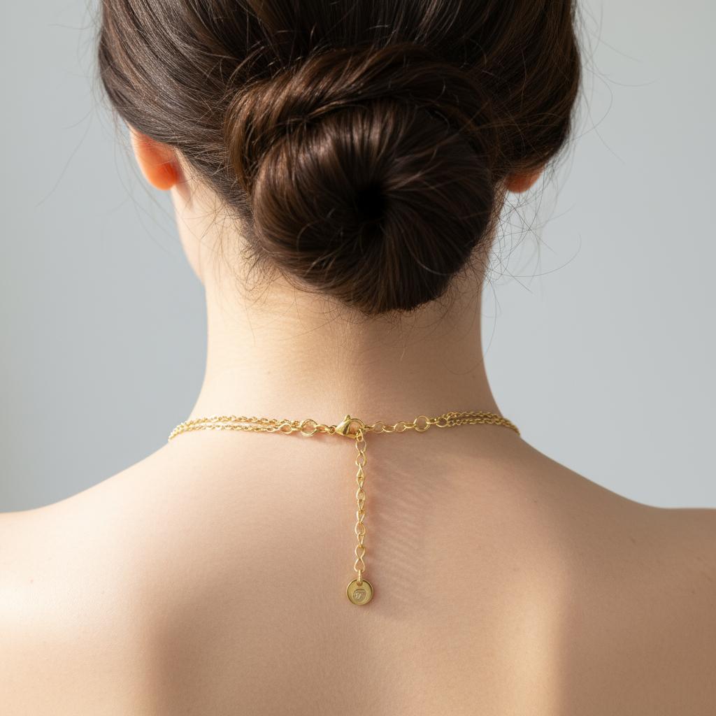 CHARMED MINI pendant layered necklace
