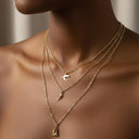 CHARMED MINI pendant layered necklace