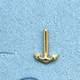 CHARMED MINI stud earrings anchor