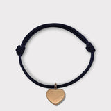 CHARMED bracelet with engravable heart pendant