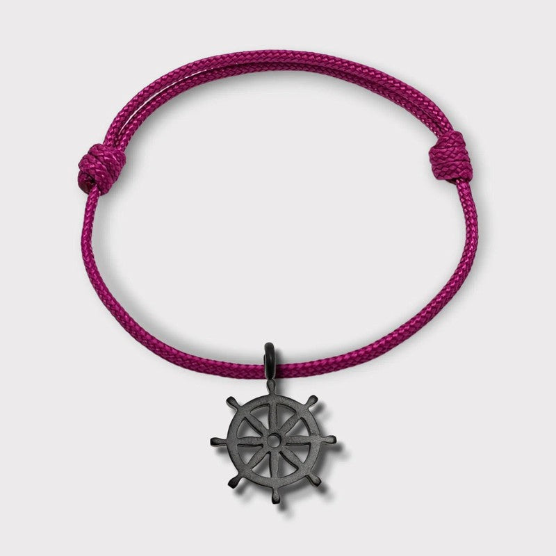 CHARMED bracelet with rudder pendant