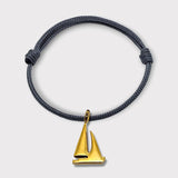 CHARMED bracelet with sailing yacht pendant