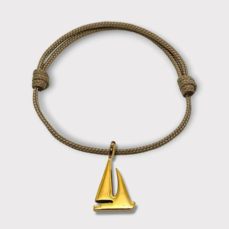 CHARMED bracelet with sailing yacht pendant