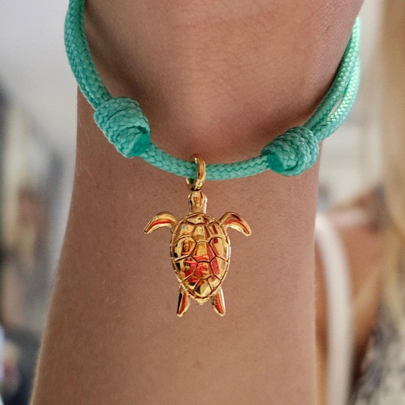 CHARMED bracelet with sea turtle pendant