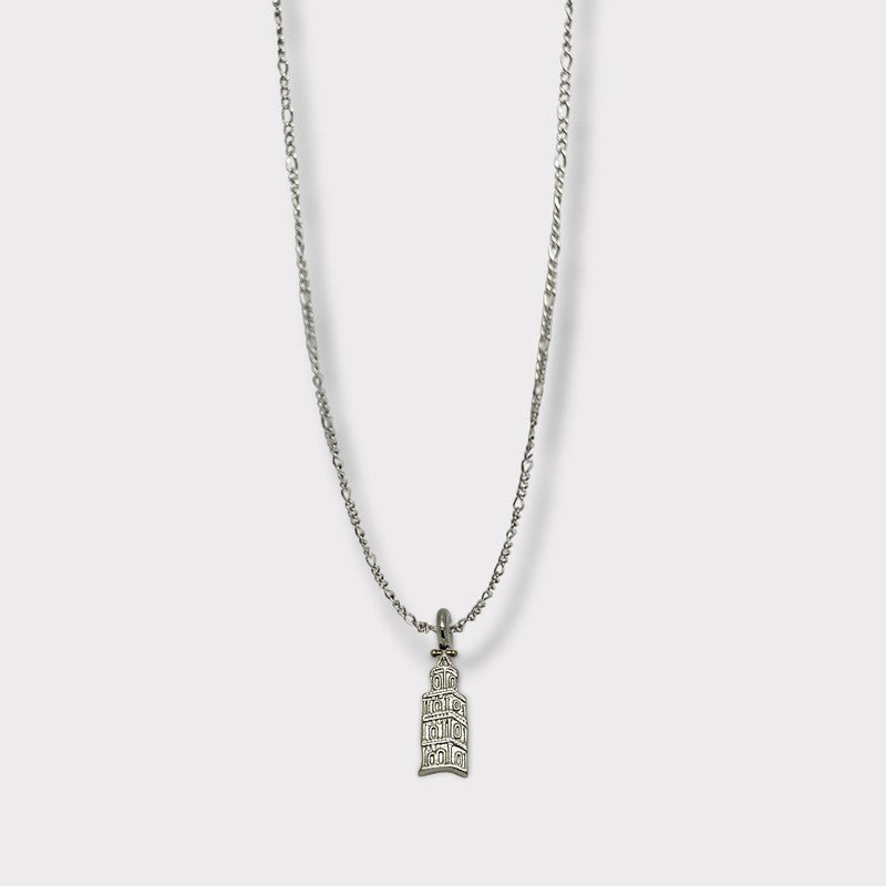 CHARMED titanium steel necklace with Sv Duje cathedral pendant