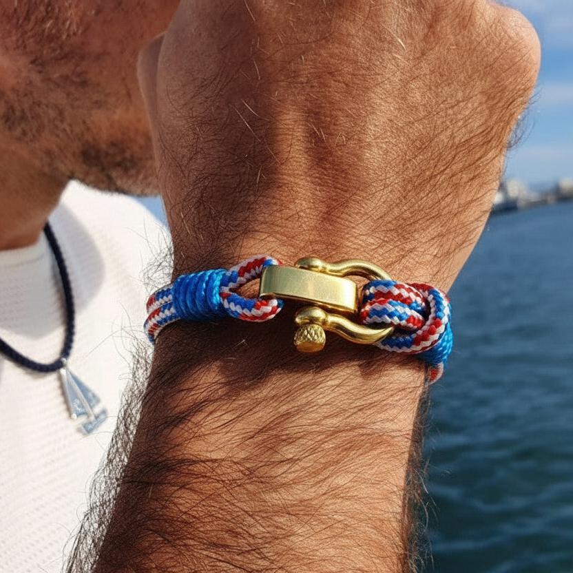 CORSAIR 5mm Nautical Clasp Bracelet Croatian Mix