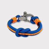CORSAIR Big Shackle Bracelet Blue Orange