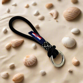 HARBOUR MINI Croatian black military rope key-ring