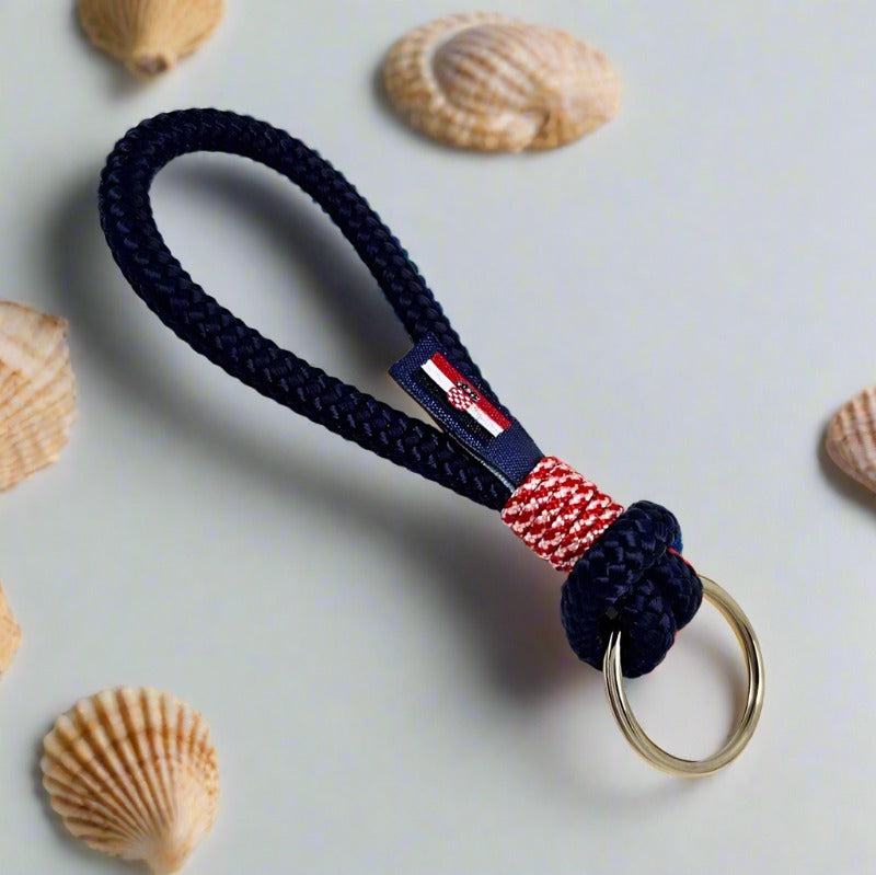 HARBOUR nautical rope keyring Croatia