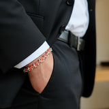 OCEAN MAXI Designer Bracelet / Necklace Neon Coral