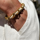 OCEAN MAXI Designer Bracelet / Necklace Off White