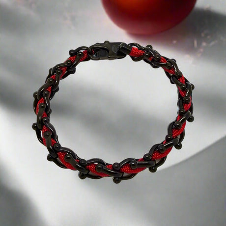 OCEAN MAXI Designer Bracelet / Necklace Red