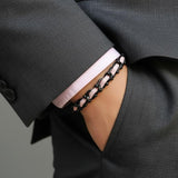 OCEAN MAXI Designer Bracelet / Necklace Soft Pink