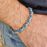 OCEAN MAXI Signature Bracelet Baby Blue