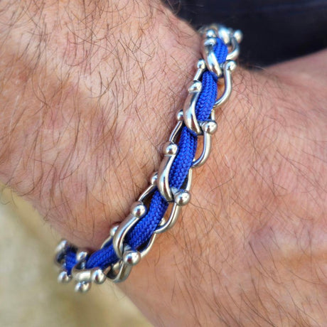 OCEAN MAXI Signature Bracelet Electric Blue