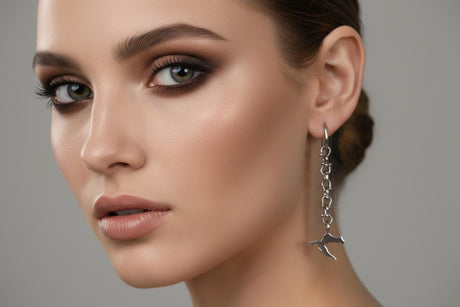 OCEAN MINI Dangle Earrings with Croatia Pendant