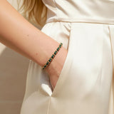OCEAN MINI Designer Bracelet / Necklace Dark Green