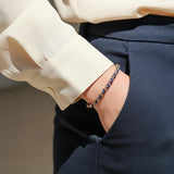 OCEAN MINI Designer Bracelet / Necklace Navy Blue