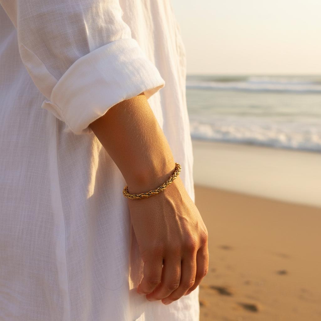 OCEAN MINI Designer Bracelet / Necklace Sand