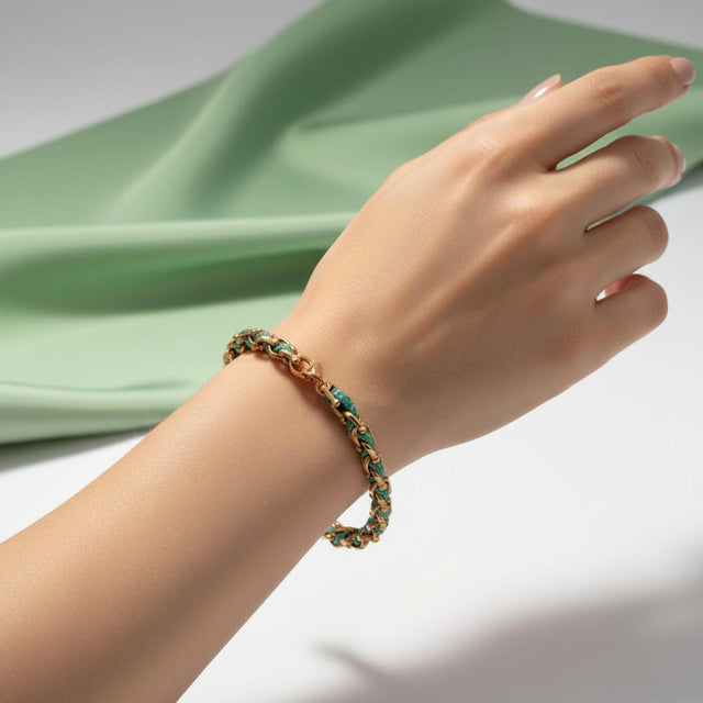 OCEAN MINI Designer Bracelet / Necklace Sea Green
