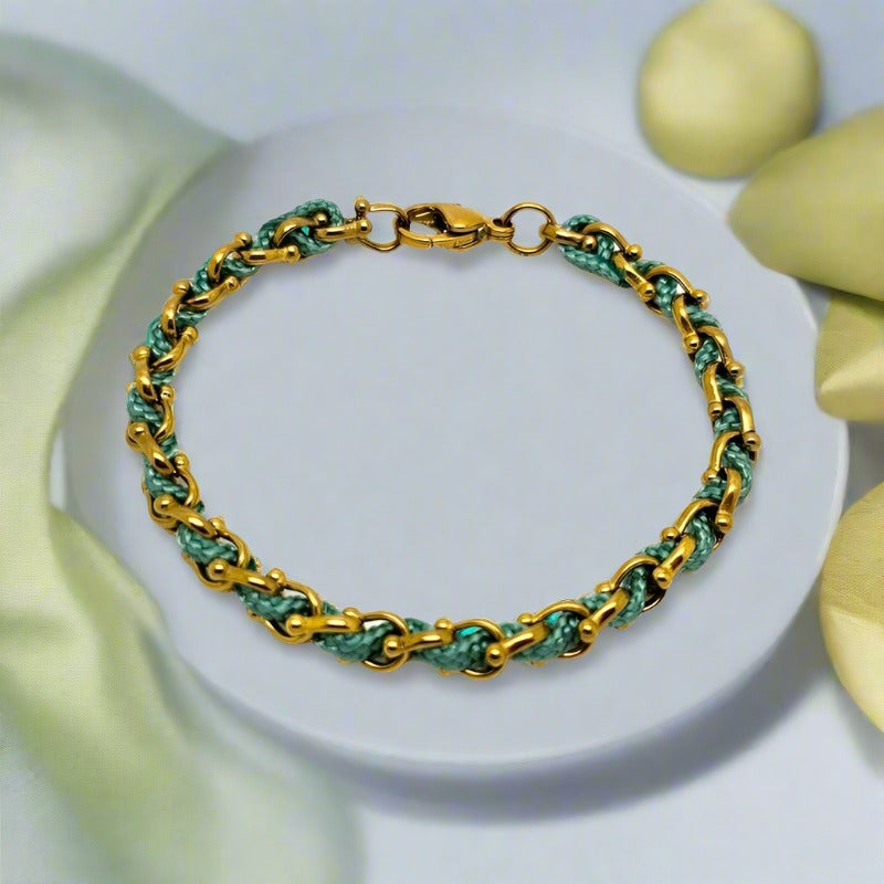 OCEAN MINI Designer Bracelet / Necklace Sea Green